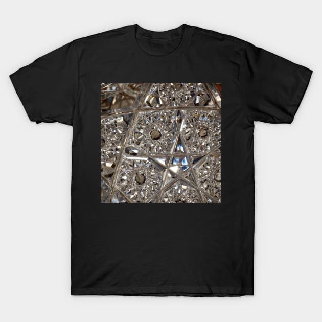 Crystal Reflections T-Shirt by perkinsdesigns